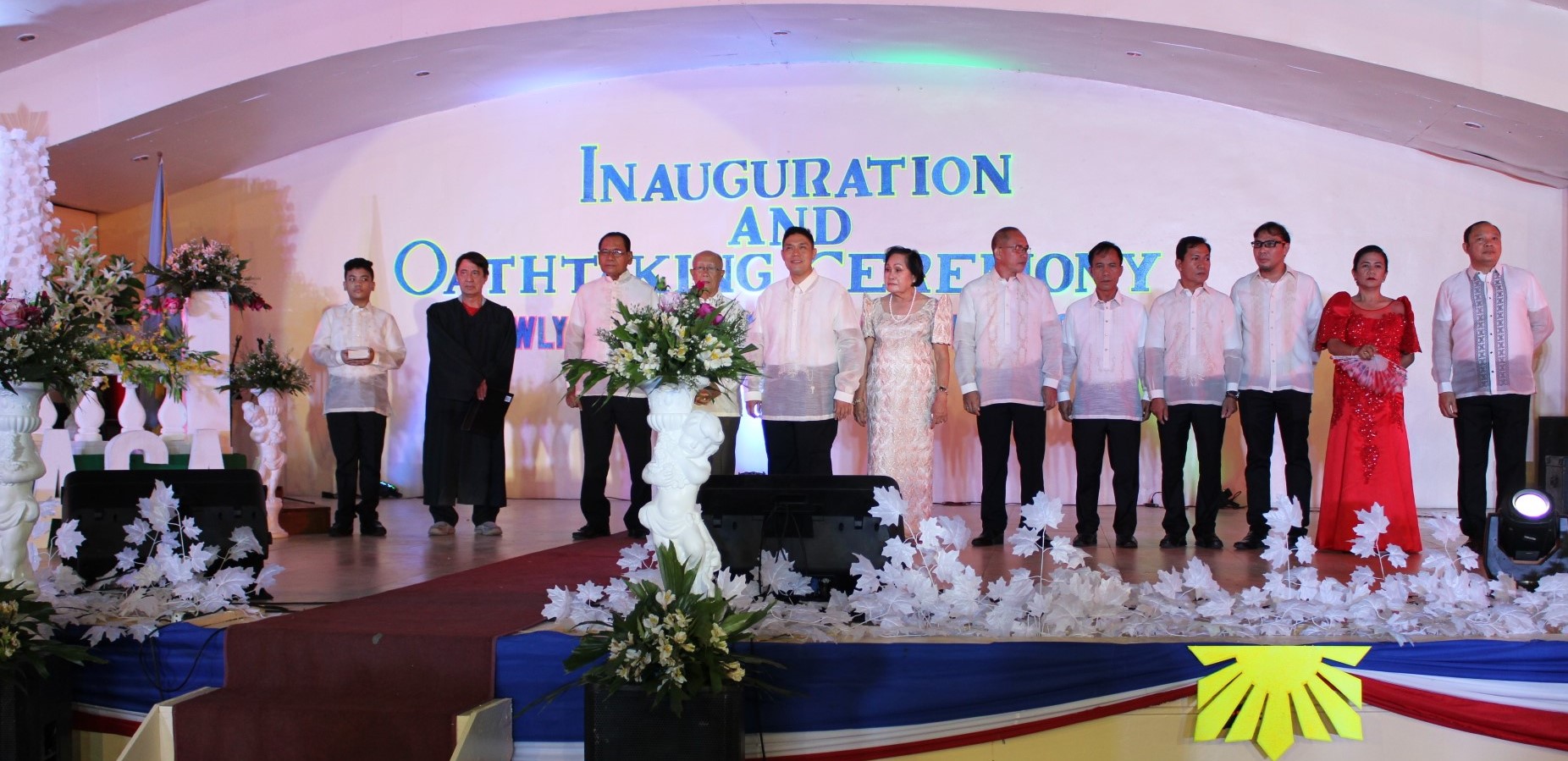 Inauguration Ceremony of the Newly-Elected Municipal Officials of Zarraga, Iloilo